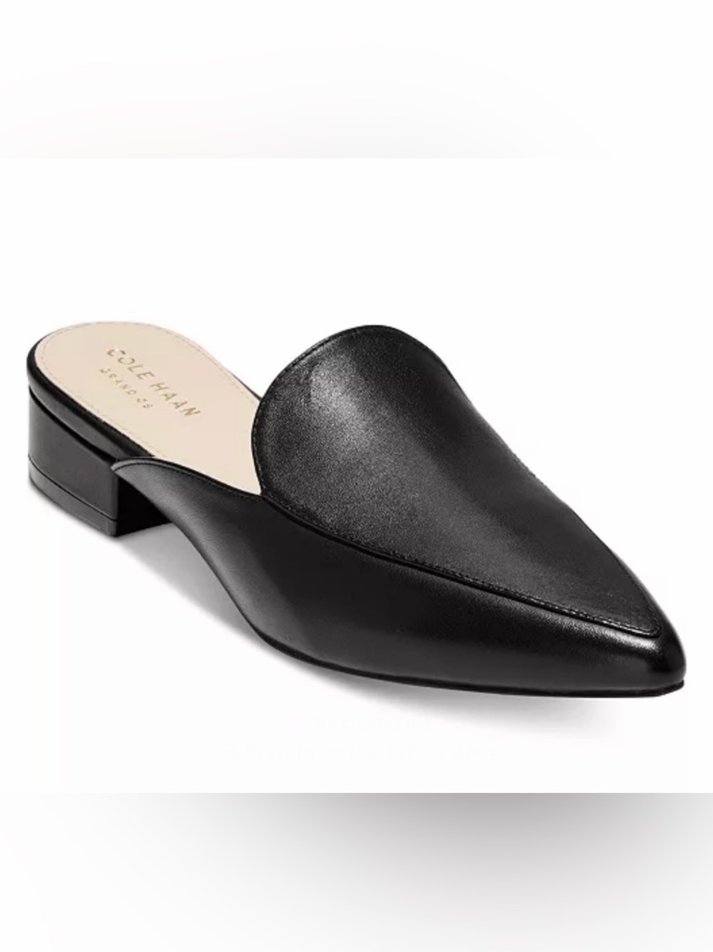 Cole Haan piper black leather mule - Picture 9 of 10